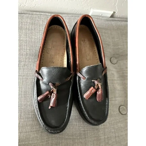 Sebago | Shoes | Sebago Womens Brownblack Tassel Leather  display picture 1
